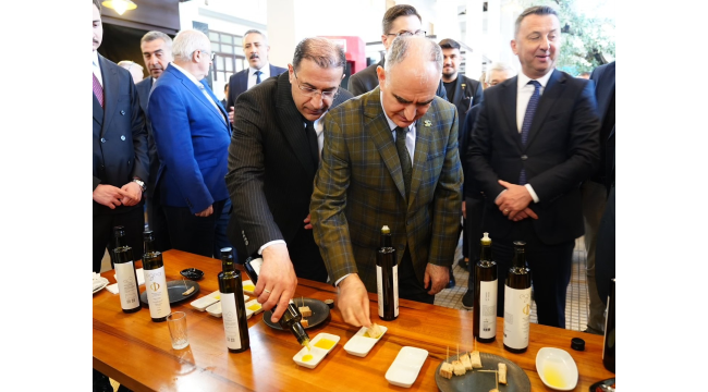 Başkan Turgut "geleneksel zeytincilik"çalıştayına katıldı