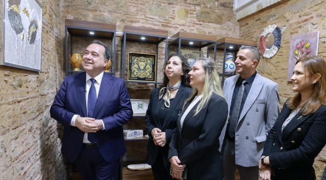 Başkanlar MASMEK kurs eğitim birimini ziyaret etti