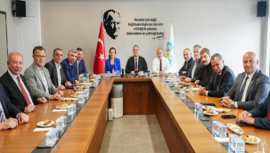Belediye başkanları toplantısında projeler masaya yatırıldı