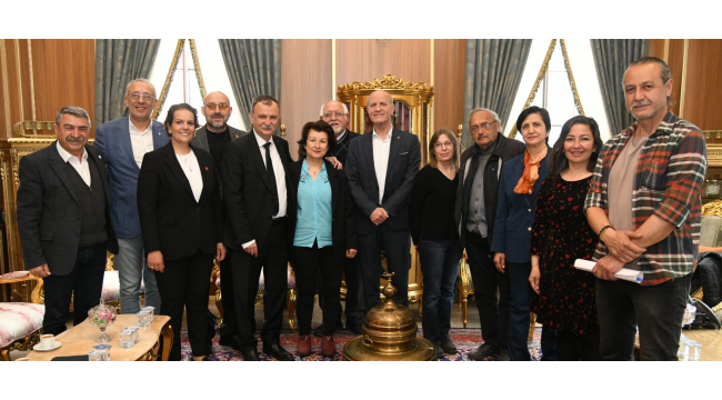 Belediyelere "büyük gediz mitingi" ziyareti