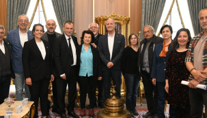 Belediyelere "büyük gediz mitingi" ziyareti