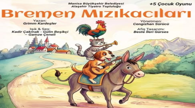 Bremen Mızıkacıları Alaşehir'de