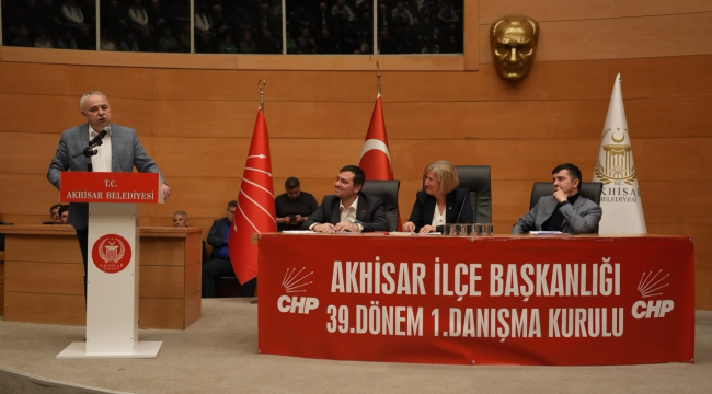 CHP 39.dönem 1.danışma kurulu toplantısı  yapıldı.