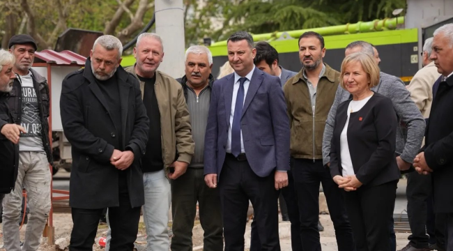 CHP Akhisar ilçe binası hızla yükseliyor