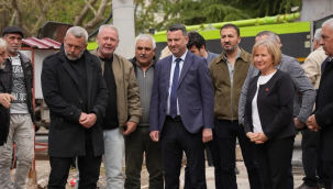 CHP Akhisar ilçe binası hızla yükseliyor