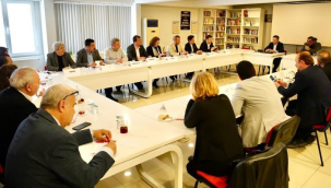 CHP aylık ilçe başkanları toplantısı yapıldı