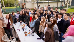 CHP il başkanı Özalper genç halkçı liselilerle buluştu