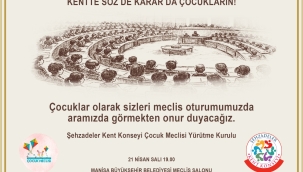 Çocuklara çağrı