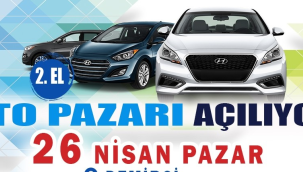 Demirci'de bir ilk 2.el oto pazarı kuruluyor