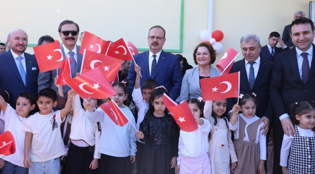 Didim 100.yıl anaokulu açıldı