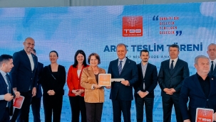 Didim belediyesine TBB hibe mikser