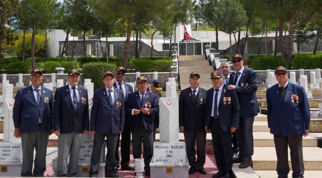 Didim'li gaziler 52 yıl sonra Kıbrıs'ta 