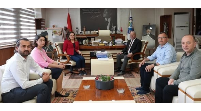 Genel iş Manisa Şube yönetimi başkan Nurlu'yu ziyaret etti