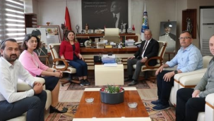 Genel iş Manisa Şube yönetimi başkan Nurlu'yu ziyaret etti