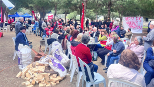 Hukuksuzca el konulan meslek fabrikası nöbeti sürüyor