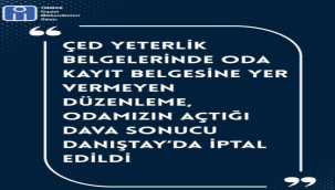 İMO'nun ÇED zaferi