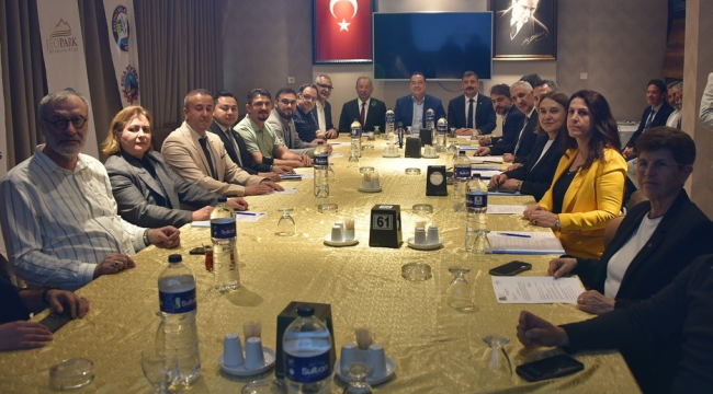 Jeopark belediyeler birliği nisan ayı meclis toplantı yapıldı