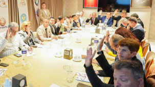 Jeopark belediyeler birliği nisan ayı meclis toplantı yapıldı