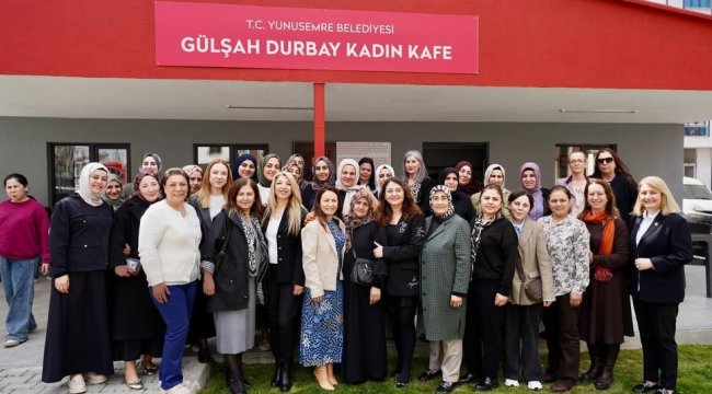 Kadınlar Durbay kafede buluştu