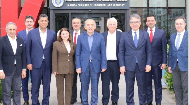 Karatepe TSO başkanı Yılmaz'ı ziyaret etti