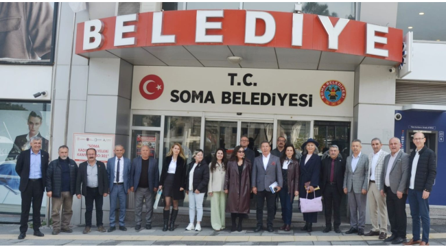 Kent konsey başkanları Soma'da toplandı