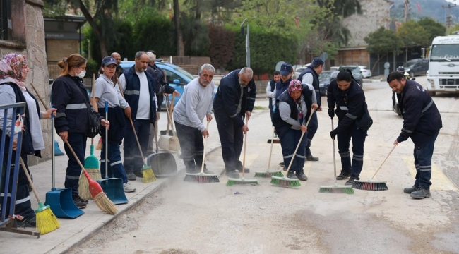 Kentsel dönüşüm yapılan 3 mahallede temizlik başladı