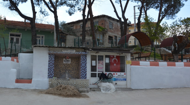 Kozağaç rampası'ndaki çamlık alan,yeniden düzenlendi