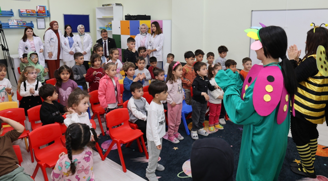 Kula belediyesi'nden miniklere eğitici ve eğlenceli tiyatro etkinliği