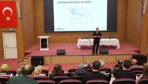 Kurum çalışanlarına bağımlılık eğitimi