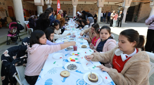 Kuşunluhanda çocuklar hem eğlendi hem öğendi