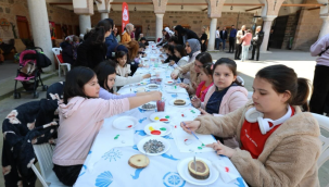 Kuşunluhanda çocuklar hem eğlendi hem öğendi
