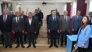 Meslek oda başkanlarının katıldığı işletmelerde beceri eğitim toplantısı