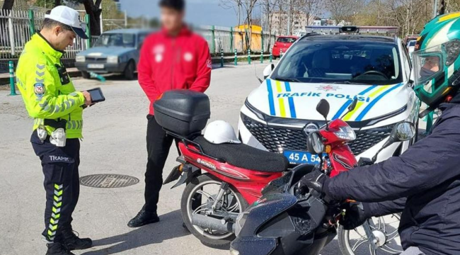 Motosiklet ve Motorlu Bisiklet sürücülerine ceza yağdı