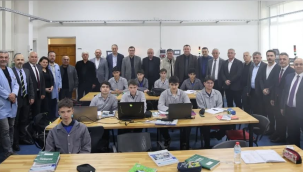 Salihli Bİ öğrencileri oda başkanlarıyla buluştu