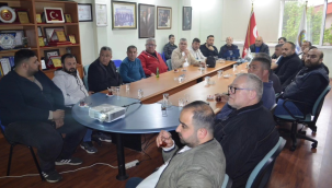 Salihli ticaret borsasında canlı hayvan üreticileri ve kasaplar toplantısı