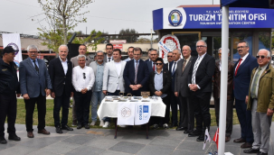 Salihli turizm tanıtım ofisi hizmete açıldı