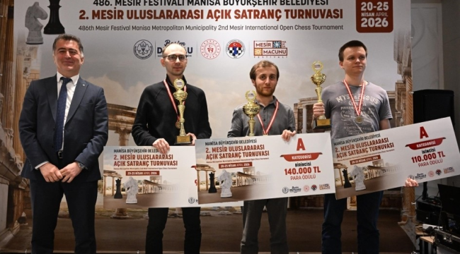 Santranç turnuvası şapiyonu Azerbaycanlı sporcu Vugar Rasulov oldu