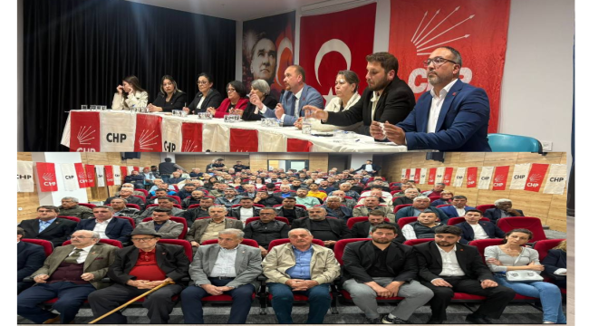 Saruhanlı CHP danışma kurulu yapıldı