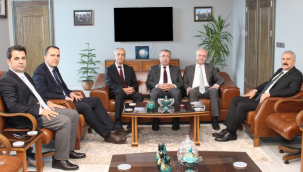 Savcılardan müdür Aktaş'a kutlama ziyareti