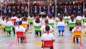 Soma'da çocukların muhteşem 23 nisan gösterileri büyük alkış aldı