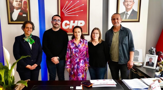 Sosyal haklar derneği Soma ve Ege bölge temsilcileri CHP'de
