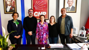 Sosyal haklar derneği Soma ve Ege bölge temsilcileri CHP'de