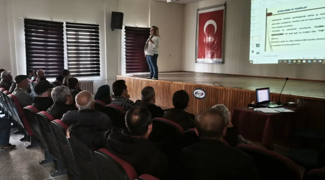 Tarımda bilinçli üretim ve sürdürülebilirlik eğitimi