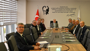 Toplantıda OSB'nin faaliyetleri ele alındı