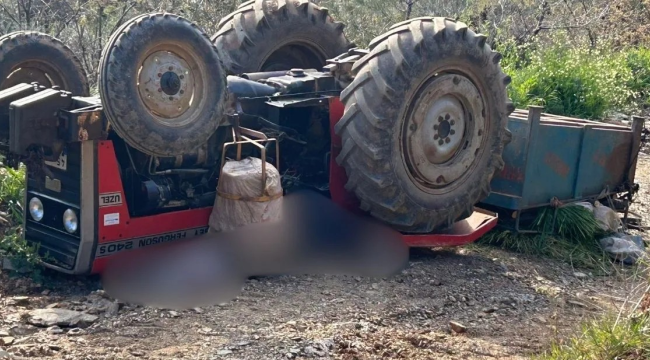 Traktör kazası aynı aileden 3 kişi yaşamını yitirdi