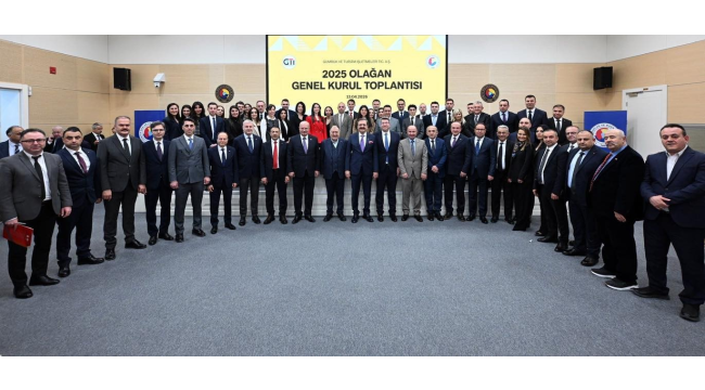 TSO başkanı Yılmaz GTİ genel kuruluna katıldı