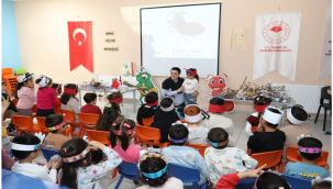 Turgutlu'da çocuklara su tasarrufu ve organik tarım eğitimi