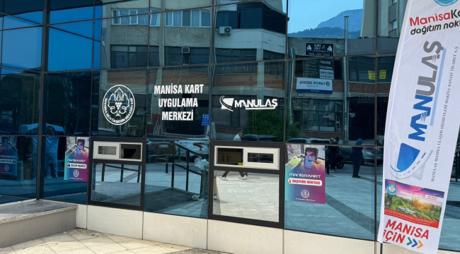 Yeni Manisa kart merkezi hizmete başladı