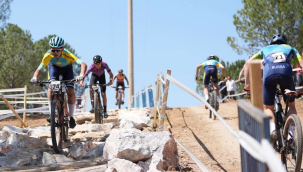  Zeyrek uluslararası dağ bisikleti yarışları sona erdi