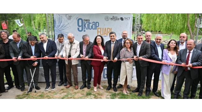 9. Manisa kitap fuarı açıldı